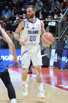 2022-02-27 - Sigtryggur Arnar Björnsson (Iceland) during the FIBA World Cup 2023 qualifiers game Italy Vs. Iceland at the Paladozza sports palace in Bologna, February 27, 2022 - Photo: Michele Nucci - FIBA WORLD CUP QUALIFIERS - ITALIA VS ISLANDA - INTERNATIONALS - BASKETBALL