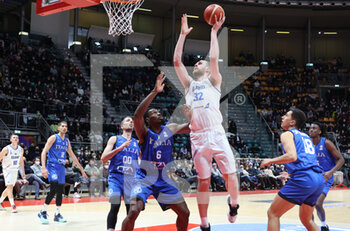 2022-02-27 - Tryggvi Hlinason (Iceland) during the FIBA World Cup 2023 qualifiers game Italy Vs. Iceland at the Paladozza sports palace in Bologna, February 27, 2022 - Photo: Michele Nucci - FIBA WORLD CUP QUALIFIERS - ITALIA VS ISLANDA - INTERNATIONALS - BASKETBALL