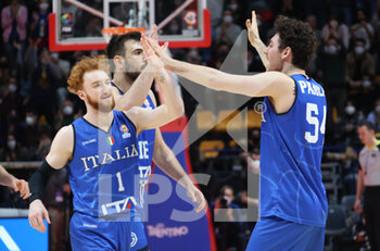 2022-02-27 - Niccolo' Mannion (Italy) during the FIBA World Cup 2023 qualifiers game Italy Vs. Iceland at the Paladozza sports palace in Bologna, February 27, 2022 - Photo: Michele Nucci - FIBA WORLD CUP QUALIFIERS - ITALIA VS ISLANDA - INTERNATIONALS - BASKETBALL