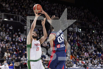 2022-02-24 - Goncalo DELGADO (20) of Portugal during the FIBA World Cup 2023, European qualifiers, 1st round Group E Basketball match between France and Portugal on February 24, 2022 at Palais des Sports Jean-Michel Geoffroy in Dijon, France - FIBA WORLD CUP 2023, EUROPEAN QUALIFIERS, 1ST ROUND GROUP E - FRANCE AND PORTUGAL - INTERNATIONALS - BASKETBALL