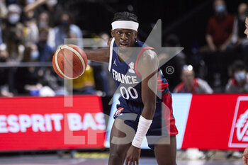 2022-02-24 - Sylvain FRANCISCO (0) of France during the FIBA World Cup 2023, European qualifiers, 1st round Group E Basketball match between France and Portugal on February 24, 2022 at Palais des Sports Jean-Michel Geoffroy in Dijon, France - FIBA WORLD CUP 2023, EUROPEAN QUALIFIERS, 1ST ROUND GROUP E - FRANCE AND PORTUGAL - INTERNATIONALS - BASKETBALL