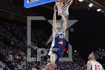 2022-02-24 - Louis LABEYRIE (99) of France during the FIBA World Cup 2023, European qualifiers, 1st round Group E Basketball match between France and Portugal on February 24, 2022 at Palais des Sports Jean-Michel Geoffroy in Dijon, France - FIBA WORLD CUP 2023, EUROPEAN QUALIFIERS, 1ST ROUND GROUP E - FRANCE AND PORTUGAL - INTERNATIONALS - BASKETBALL