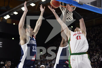 2022-02-24 - Sasa BOROVNJAK (41) of Portugal during the FIBA World Cup 2023, European qualifiers, 1st round Group E Basketball match between France and Portugal on February 24, 2022 at Palais des Sports Jean-Michel Geoffroy in Dijon, France - FIBA WORLD CUP 2023, EUROPEAN QUALIFIERS, 1ST ROUND GROUP E - FRANCE AND PORTUGAL - INTERNATIONALS - BASKETBALL