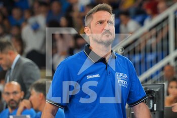 27/08/2022 - Gianmarco Pozzecco head coach (Italy)  - WORLD CUP 2023 QUALIFIERS - ITALY VS GEORGIA - INTERNAZIONALI - BASKET