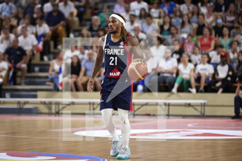 2022-07-04 - Andrew ALBICY (21) of France during the FIBA Basketball World Cup 2023 Qualifiers, 1st round Group E, between France and Hungary on July 4, 2022 at the Vendespace in Mouilleron-le-Captif, France - BASKETBALL - FIBA BASKETBALL WORLD CUP 2023 QUALIFIERS - FRANCE V HUNGARY - INTERNATIONALS - BASKETBALL