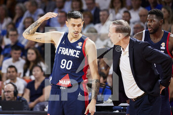 2022-07-04 - Paul LACOMBE (90) of France during the FIBA Basketball World Cup 2023 Qualifiers, 1st round Group E, between France and Hungary on July 4, 2022 at the Vendespace in Mouilleron-le-Captif, France - BASKETBALL - FIBA BASKETBALL WORLD CUP 2023 QUALIFIERS - FRANCE V HUNGARY - INTERNATIONALS - BASKETBALL