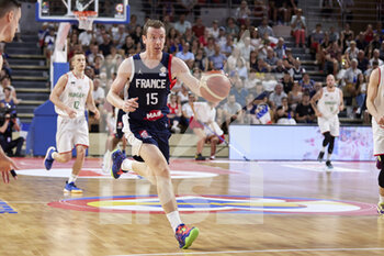 2022-07-04 - Nicolas LANG (15) of France during the FIBA Basketball World Cup 2023 Qualifiers, 1st round Group E, between France and Hungary on July 4, 2022 at the Vendespace in Mouilleron-le-Captif, France - BASKETBALL - FIBA BASKETBALL WORLD CUP 2023 QUALIFIERS - FRANCE V HUNGARY - INTERNATIONALS - BASKETBALL