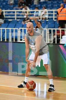 09/08/2022 - NICK CALATHES #8 of Greek Basketball Team react during the friendly match between the Greek National Team and the Spanish National Team at OAKA Stadium on August 9, 2022 in Athens, Greece. - FRIENDLY MATCH - GREECE VS SPAIN - INTERNAZIONALI - BASKET