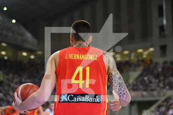 09/08/2022 - JUANCHO HERNANGOMEZ #41 of Spain Basketball Team react during the friendly match between the Greek National Team and the Spanish National Team at OAKA Stadium on August 9, 2022 in Athens, Greece. - FRIENDLY MATCH - GREECE VS SPAIN - INTERNAZIONALI - BASKET