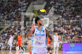 09/08/2022 - TYLER DORSEY #2 of Greek Basketball Team react during the friendly match between the Greek National Team and the Spanish National Team at OAKA Stadium on August 9, 2022 in Athens, Greece. - FRIENDLY MATCH - GREECE VS SPAIN - INTERNAZIONALI - BASKET