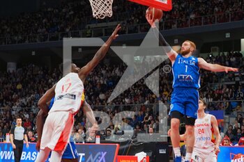2022-11-11 - Niccolò Mannion (Italy)  - 2023 FIBA ​​WORLD CUP QUALIFIERS - ITALY VS SPAIN - INTERNATIONALS - BASKETBALL