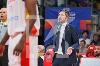 2022-11-11 - Gianmarco Pozzecco head coach (Italy)  - 2023 FIBA ​​WORLD CUP QUALIFIERS - ITALY VS SPAIN - INTERNATIONALS - BASKETBALL