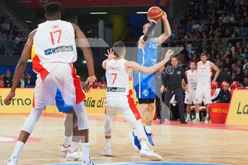 2022-11-11 - Niccolò Mannion (Italy)  - 2023 FIBA ​​WORLD CUP QUALIFIERS - ITALY VS SPAIN - INTERNATIONALS - BASKETBALL