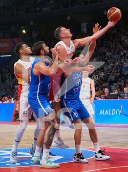 2022-11-11 - Yankuba Sima Fatty (Spain)  - 2023 FIBA ​​WORLD CUP QUALIFIERS - ITALY VS SPAIN - INTERNATIONALS - BASKETBALL
