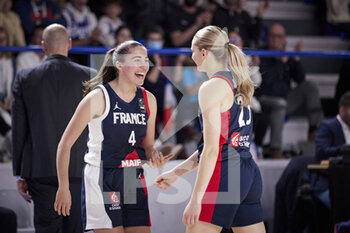 2022-11-27 - Marine FAUTHOUX (4) of France during the FIBA Women's EuroBasket 2023, Qualifiers Group B, Basketball match between France and Ukraine on November 27, 2022 at Halle Andre Vacheresse in Roanne, France - BASKETBALL - FIBA WOMEN'S EUROBASKET QUALIFIERS - FRANCE V UKRAINE - INTERNATIONALS - BASKETBALL
