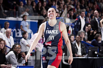 2022-11-27 - Sarah MICHEL (10) of France during the FIBA Women's EuroBasket 2023, Qualifiers Group B, Basketball match between France and Ukraine on November 27, 2022 at Halle Andre Vacheresse in Roanne, France - BASKETBALL - FIBA WOMEN'S EUROBASKET QUALIFIERS - FRANCE V UKRAINE - INTERNATIONALS - BASKETBALL