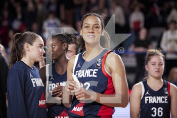2022-11-27 - Marieme BADIANE (22) of France during the FIBA Women's EuroBasket 2023, Qualifiers Group B, Basketball match between France and Ukraine on November 27, 2022 at Halle Andre Vacheresse in Roanne, France - BASKETBALL - FIBA WOMEN'S EUROBASKET QUALIFIERS - FRANCE V UKRAINE - INTERNATIONALS - BASKETBALL