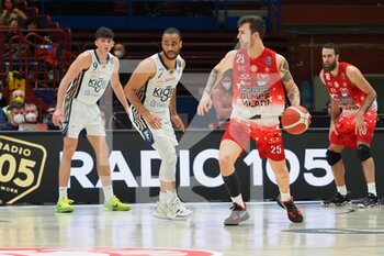 2022-01-30 - Giampaolo Ricci from AX Armani Exchange Olimpia Milano  - A|X ARMANI EXCHANGE MILANO VS FORTITUDO BOLOGNA - ITALIAN SERIE A - BASKETBALL
