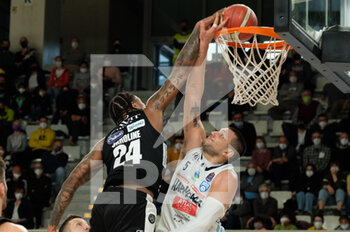 2022-04-09 - Dunk of Jordan Caroline - Aquila Basket Dolomiti Trentino Energia - DOLOMITI ENERGIA TRENTINO VS HAPPY CASA BRINDISI - ITALIAN SERIE A - BASKETBALL