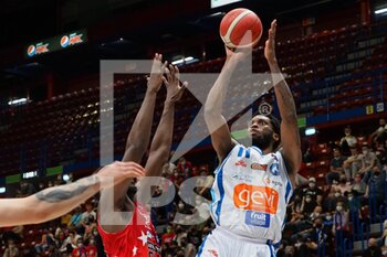 2022-04-16 - Jordan Parks (GeVi Basket Napoli)  - A|X ARMANI EXCHANGE MILANO VS GEVI NAPOLI - ITALIAN SERIE A - BASKETBALL
