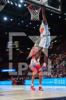 2022-04-16 - Eric Lombardi (GeVi Basket Napoli)  - A|X ARMANI EXCHANGE MILANO VS GEVI NAPOLI - ITALIAN SERIE A - BASKETBALL