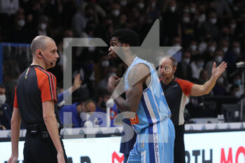 2022-03-09 - Jordan Parks (Gevi Napoli Basket) - VANOLI BASKET CREMONA VS GEVI NAPOLI - ITALIAN SERIE A - BASKETBALL