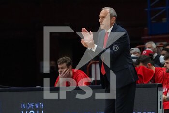 2022-05-30 - Ettore Messina,  head coach AX Armani Exchange Olimpia Milano  - PLAY OFF SEMIFINAL - ARMANI EXCHANGE OLIMPIA MILANO VS DINAMO SASSARI - ITALIAN SERIE A - BASKETBALL