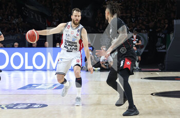 2022-06-08 - Sergio Rodriguez (Armani Exchange Milano) during game 1 of the finals of the championship playoffs Italian basketball series A1 Segafredo Virtus Bologna Vs. Armani Exchange Olimpia Milano at the Segafredo Arena - Bologna, June 8, 2022 - Photo: Michele Nucci - VIRTUS SEGAFREDO BOLOGNA VS AX ARMANI EXCHANGE MILANO - ITALIAN SERIE A - BASKETBALL