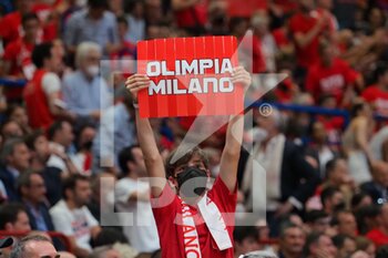2022-06-14 - AX Armani Exchange Olimpia Milano young supporter  - GAME 4 FINAL - AX ARMANI EXCHANGE MILANO VS VIRTUS SEGAFREDO BOLOGNA - ITALIAN SERIE A - BASKETBALL