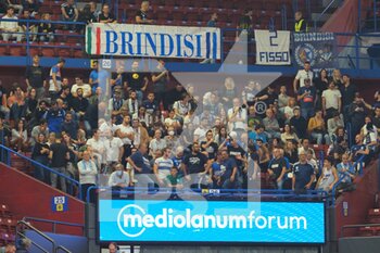 2022-10-16 - Supporters from Brindisi - EA7 EMPORIO ARMANI MILANO VS HAPPY CASA BRINDISI - ITALIAN SERIE A - BASKETBALL