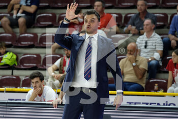 2022-05-22 - Nicola Brienza - Head Coach - Giorgio Tesi Group Pistoia Basket - SEMIFINALS PLAYOFF G1 - SCALIGERA BASKET TEZENIS VERONA VS GIORGIO TESI GROUP PISTOIA - ITALIAN SERIE A2 - BASKETBALL