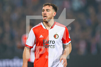 2022-04-28 - Orkun Kokcu of Feyenoord during the UEFA Europa Conference League, Semi-finals, 1st leg football match between Feyenoord and Olympique de Marseille on April 28, 2022 at de Kuip in Rotterdam, Netherlands - FEYENOORD VS OLYMPIQUE DE MARSEILLE - UEFA CONFERENCE LEAGUE - SOCCER
