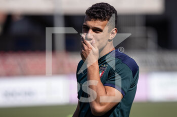 2022-06-07 - The soccer player Tommaso Milanese is seen before the International Friendly match between Italy U20 and Poland U20 at Stadio Riviera delle Palme on June 7, 2022 in San Benedetto del Tronto, Italy. ©Photo: Cinzia Camela. - U20 ITALY VS POLAND - OTHER - SOCCER