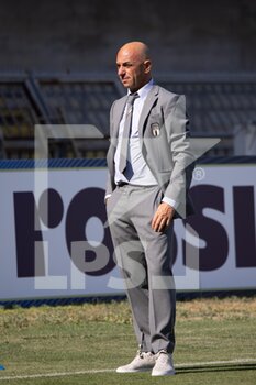 2022-06-07 - Alberto Bollini head coach of Italy U20 looks on before the International Friendly match between Italy U20 and Poland U20 at Stadio Riviera delle Palme on June 7, 2022 in San Benedetto del Tronto, Italy. ©Photo: Cinzia Camela. - U20 ITALY VS POLAND - OTHER - SOCCER
