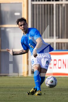 2022-06-07 - Simone Panada of Italy U20 in action during the International Friendly match between Italy U20 and Poland U20 at Stadio Riviera delle Palme on June 7, 2022 in San Benedetto del Tronto, Italy. ©Photo: Cinzia Camela. - U20 ITALY VS POLAND - OTHER - SOCCER