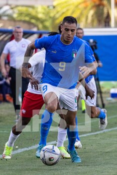 2022-06-07 - Cosimo Marco Da Graca of Italy U20 in action during the International Friendly match between Italy U20 and Poland U20 at Stadio Riviera delle Palme on June 7, 2022 in San Benedetto del Tronto, Italy. ©Photo: Cinzia Camela. - U20 ITALY VS POLAND - OTHER - SOCCER