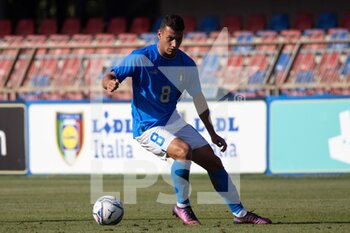 2022-06-07 - Tommaso Milanese of Italy U20 in action during the International Friendly match between Italy U20 and Poland U20 at Stadio Riviera delle Palme on June 7, 2022 in San Benedetto del Tronto, Italy. ©Photo: Cinzia Camela. - U20 ITALY VS POLAND - OTHER - SOCCER