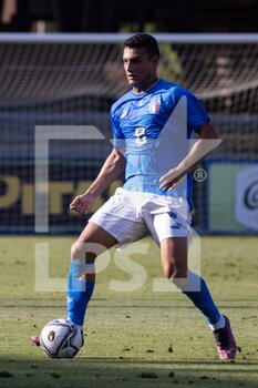 2022-06-07 - Tommaso Milanese of Italy U20 in action during the International Friendly match between Italy U20 and Poland U20 at Stadio Riviera delle Palme on June 7, 2022 in San Benedetto del Tronto, Italy. ©Photo: Cinzia Camela. - U20 ITALY VS POLAND - OTHER - SOCCER