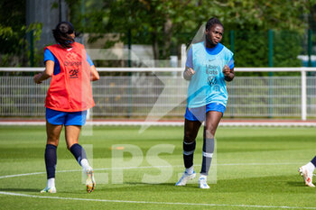2022-06-29 - Griedge Mbock Bathy of France during the training of the French women's team on June 29, 2022 in Clairefontaine, France - FOOTBALL - TRAINING OF THE FRENCH WOMEN'S TEAM - OTHER - SOCCER