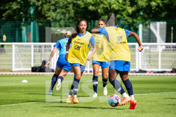 2022-06-29 - Selma Bacha of France during the training of the French women's team on June 29, 2022 in Clairefontaine, France - FOOTBALL - TRAINING OF THE FRENCH WOMEN'S TEAM - OTHER - SOCCER