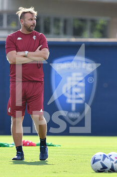 09/07/2022 - Paolo Zanetti (Head Coach of Empoli FC) - FIRST TRAINING SESSION OF EMPOLI FC - ALTRO - CALCIO