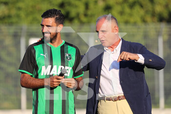 28/07/2022 - Francesco Magnanelli of US SASSUOLO and Marco Nosotti during “Magnanelli Day” at Stadio Enzo Ricci in July 28, 2022 in Sassuolo (MO), Italy. - MAGNANELLI DAY - ALTRO - CALCIO