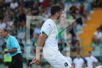 28/07/2022 - Francesco Magnanelli celebrates after scoring a goal during “Magnanelli Day” at Stadio Enzo Ricci in July 28, 2022 in Sassuolo (MO), Italy. - MAGNANELLI DAY - ALTRO - CALCIO