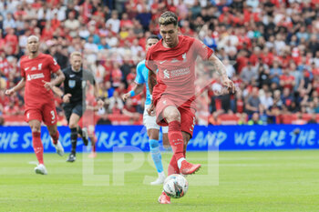 2022-07-30 - Roberto Firmino (9) of Liverpool during the English Super Cup, FA Community Shield, football match between Liverpool and Manchester City on July 30, 2022 at the King Power Stadium in Leicester, England - FOOTBALL - COMMUNITY SHIELD - LIVERPOOL V MANCHESTER CITY - OTHER - SOCCER