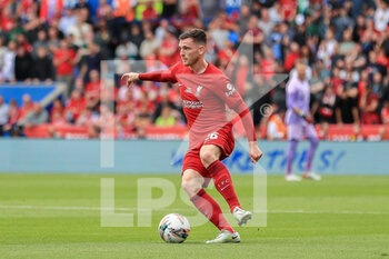 2022-07-30 - Andy Robertson (26) of Liverpool during the English Super Cup, FA Community Shield, football match between Liverpool and Manchester City on July 30, 2022 at the King Power Stadium in Leicester, England - FOOTBALL - COMMUNITY SHIELD - LIVERPOOL V MANCHESTER CITY - OTHER - SOCCER