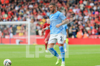 2022-07-30 - Kyle Walker (2) of Manchester City during the English Super Cup, FA Community Shield, football match between Liverpool and Manchester City on July 30, 2022 at the King Power Stadium in Leicester, England - FOOTBALL - COMMUNITY SHIELD - LIVERPOOL V MANCHESTER CITY - OTHER - SOCCER