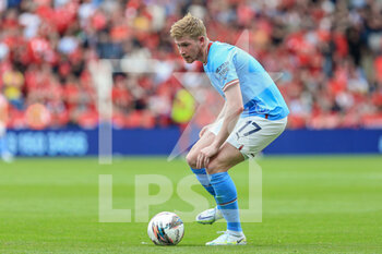 2022-07-30 - Kevin De Bruyne (17) of Manchester City during the English Super Cup, FA Community Shield, football match between Liverpool and Manchester City on July 30, 2022 at the King Power Stadium in Leicester, England - FOOTBALL - COMMUNITY SHIELD - LIVERPOOL V MANCHESTER CITY - OTHER - SOCCER