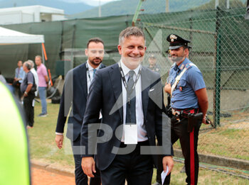 2022-08-04 - Federico Cherubini Sports Director of Juventus fc during the pre-season friendly match between FC Juventus A and FC Juventus U23 on August 04, 2022 in Villar Perosa near Pinerolo, Italy - JUVENTUS A VS JUVENTUS B - OTHER - SOCCER