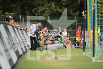 2022-08-04 - Accredited photographers during the pre-season friendly match between FC Juventus A and FC Juventus U23 on August 04, 2022 in Villar Perosa near Pinerolo, Italy - JUVENTUS A VS JUVENTUS B - OTHER - SOCCER