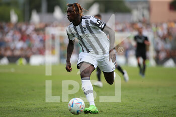 2022-08-04 - Moise Kean of Juventus Fc during the pre-season friendly match between FC Juventus A and FC Juventus U23 on August 04, 2022 in Villar Perosa near Pinerolo, Italy - JUVENTUS A VS JUVENTUS B - OTHER - SOCCER